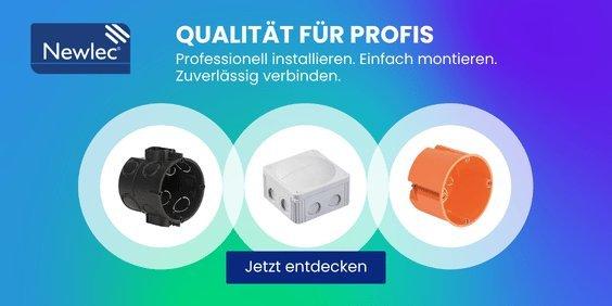 Newlec: Qualität für professionelle Elektroinstallationen